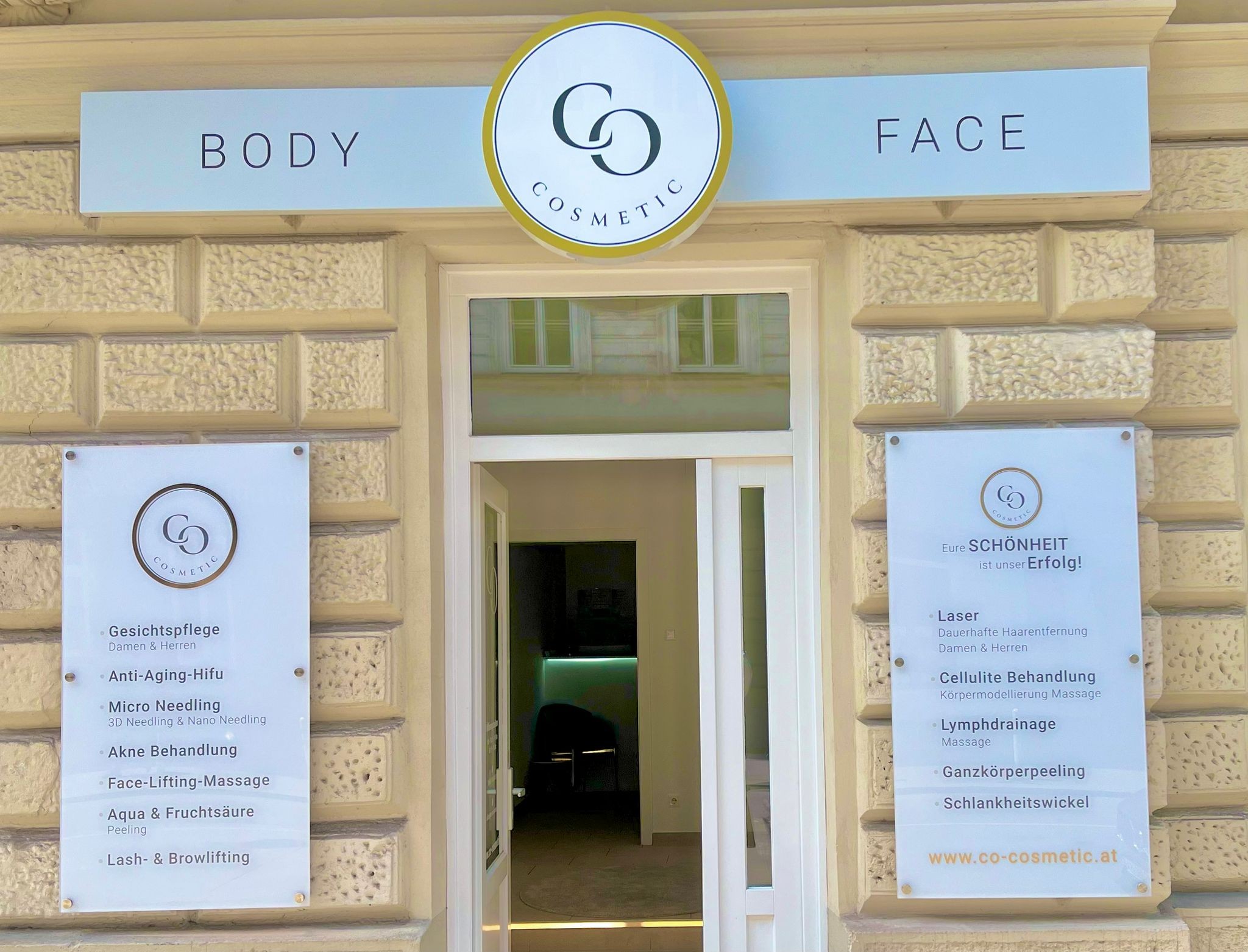 Schöne glatte Beine