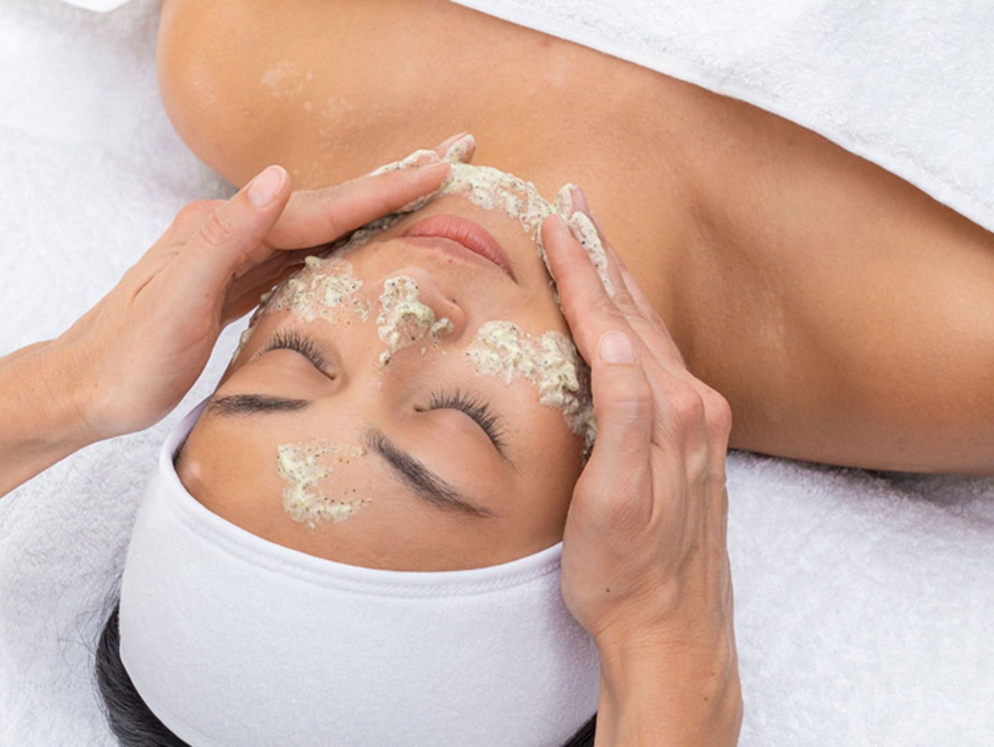 Greenpeel bei einer Frau